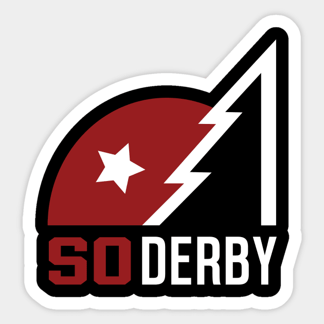 SO Derby Sticker by media@soderby.org